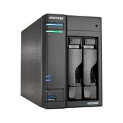 ASUSTOR AS6702T v2 2 Bay NAS Quad-Core A4 2.0GHz CPU Dual 5GbE Port