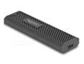DELOCK External USB-C Combo Enclosure for M.2 NVMe PCIe or SATA SSD