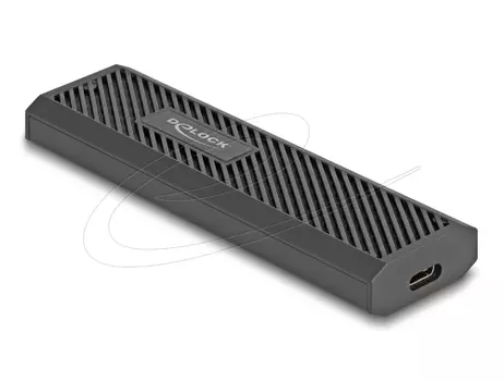 DELOCK External USB-C Combo Enclosure for M.2 NVMe PCIe or SATA SSD (42031)