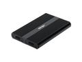 DeZen M.2 Premium NVMe Dual Enclosure USB 3.2 Gen 1 - Sort