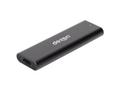 DeZen M.2 Premium NVMe Enclosure USB 3.2 Gen 1 - Sort / Space Grey