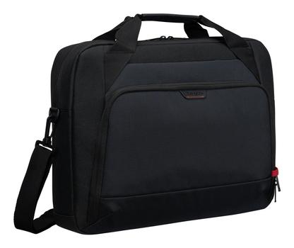 TARGUS 17-18'' Classic+ Clamshell Laptop Bag - Black/Red (CN418GL)