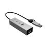 I-TEC USB-C/A HUB 3X USB + LAN 2X USB-C 1X USB-A 2.5 GBIT LAN NS