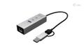 I-TEC USB-C/A HUB 3X USB + LAN 2X USB-C 1X USB-A 2.5 GBIT LAN ACCS (CAMETALG325HUB)