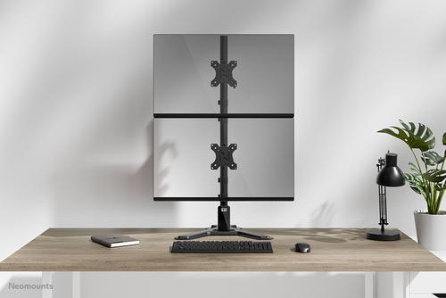NEOMOUNTS DS45-600BL2V,  Vertical Dual (DS45-600BL2V)