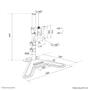 NEOMOUNTS DS45-600BL1,  Single Monitor (DS45-600BL1)