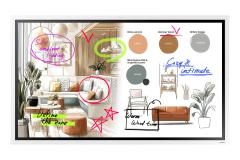 SAMSUNG FLIP 5 - WM55F 55IN 3.840 X 2.160 178:178 450CD/M2 6.7MS HDM PERP