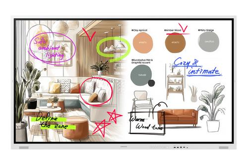 SAMSUNG FLIP 5 - WM85F 85IN 3.840 X 2.160 178:178 450CD/M2 6.7MS HDM PERP (LH85WMFWLGCXEN)