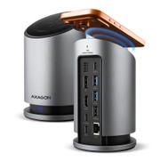 AXAGON HMC-WL9 USB hub 9in1    HDMI DP GLAN