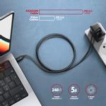 AXAGON BUCM4X-CM05AB cable USB -C USB-C USB4 (BUCM4X-CM05AB)