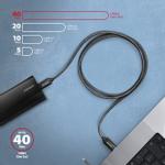 AXAGON BUCM4X-CM05AB cable USB -C USB-C USB4 (BUCM4X-CM05AB)