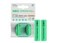 Green Cell Rechargeable AA-Battery 2600mAh, 1.2V, 2-pack