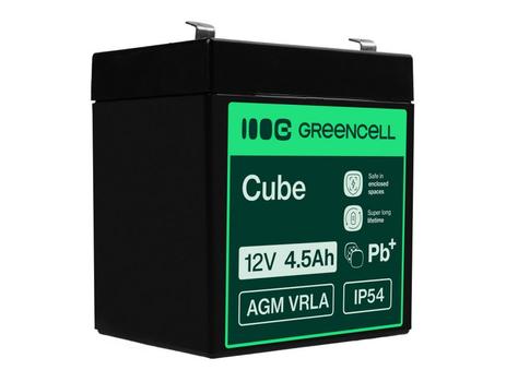 Green Cell batteri - Blysyre (AGM44)