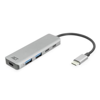 ACT USB-C-hub AC7072 4 poorten (AC7072)
