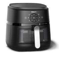 Philips 2000 Series Airfryer NA231/00 6.2L kapasitet, 13 forhåndsinnstilte funksjoner, med vindu, touch skjerm