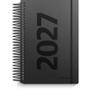 Mayland Dagskalender, Mayland, Mini, 101x129mm år: 2027, sort,