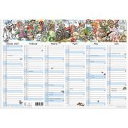 Mayland Vægkalender, Mayland, Otto Dickmeiss 419x297mm år: 2027, Flerfarvet,