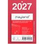 Mayland Vægkalender, Mayland Tear-off, 51x99mm år: 2027, Flerfarvet,