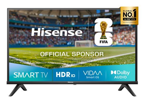 HISENSE 40A4Q 101,6 cm (40) Fuld HD Smart TV Wi-Fi Sort 200 cd/m² (40A4Q)
