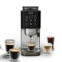 KRUPS Coffee Crush Experience automatisk espressomaskin 1,8 l SA403BE0 Kun 15 cm bred, 4 kaffedrikker inkl. filterkaffe, 15 bar, varmt vann og damp