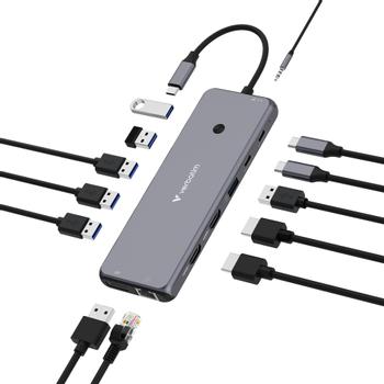 VERBATIM USB-C Pro Multiport Hub 13 Port CMH-13 (32153)