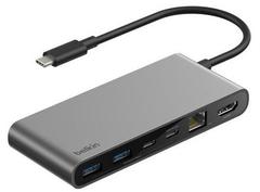 BELKIN Connect 8-in-1 USB-C Hub with Dual USB-C