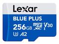 LEXAR Blue Plus 256 Gb Microsdxc 