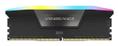 CORSAIR DDR5 5200MT/s 8GB 1x8GB DIMM Unbuffered 40-40-40-77 XMP 3.0 VENGEANCE RGB Black Heatspreader LED 1.25V
