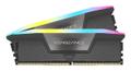 CORSAIR VENGEANCE RGB DDR5 32GB 2x16GB DIMM 6000MT/s CL38-44-44-96 1.35V Intel XMP & AMD EXPO - GREY