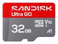SANDISK MicroSD Ultra GO 32GB 125MB/s C10 UHS U1 A1