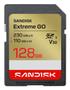 SANDISK SD Extreme GO 128GB 230/110MB/s C10 UHS-I U3 V30