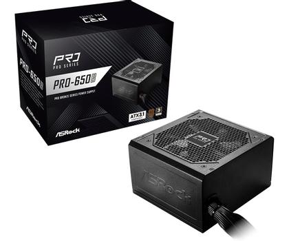 ASROCK Power Supply Unit 650 W  (PRO-650B)