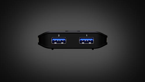 ATEN 2 x 2-Port USB 3.2 Gen 1 (US4322-AT)