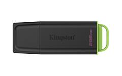 KINGSTON 256GB PORTABLE USB 3.2 GEN 1 DATATRAVELER EXODIA BLACK/GREEN EXT