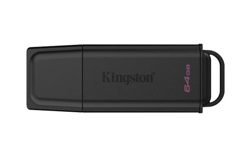 KINGSTON 64GB PORTABLE USB 3.2 GEN 1 DATATRAVELER EXODIA BLACK EXT (DTXG2/64GB)