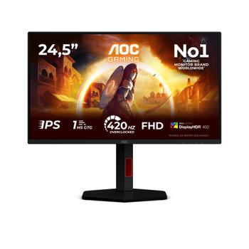 AOC 24.5"" AOC Gaming 25G4KUR | 1920x1080 | Fast IPS | 1ms | 400Hz | 3years (25G4KUR)