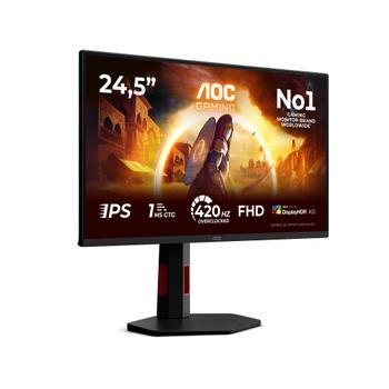 AOC 24.5"" AOC Gaming 25G4KUR | 1920x1080 | Fast IPS | 1ms | 400Hz | 3years (25G4KUR)