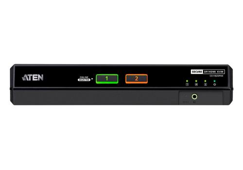 ATEN Secure KVM 2-Port DP/HDMI 5K PSD PP V4.0 (CS1182DPH4-AT-G)