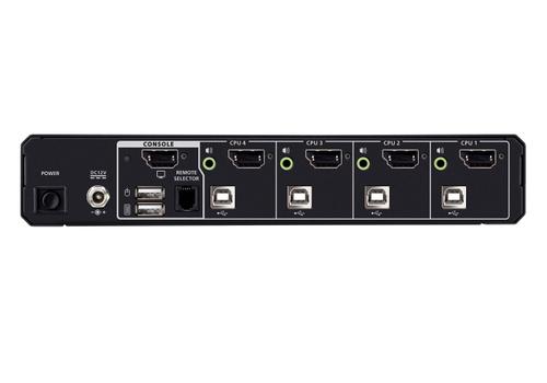 ATEN Secure KVM 4-Port DP/HDMI 5K PSD PP V4.0 (CS1184DPH4-AT-G)