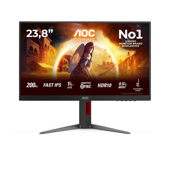 AOC 23,8"" AOC Gaming 24G4HA | 1920x1080 | Fast IPS | 1ms | 200Hz | 3vuotta (24G4HA)