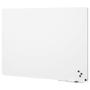 Naga magnetisk whiteboard u/ramme m/startsæt 117x87cm hvid