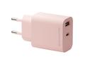 DBRAMANTE1928 DBRAMANTE WALL CHARGER USB-C 20W+USB A 18W PNK CHAR
