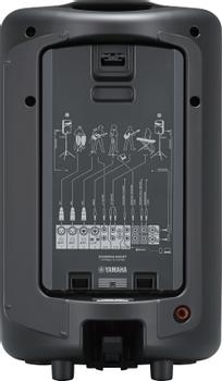 YAMAHA Stagepas 600BT, Portable PA system, 340W+340W (2x 10" Speakers),  10ch Mixer, Bluetooth,  Pair (STAGEPAS600BT)