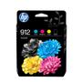 HP 912 CMYK Original Ink Cartridge 4-Pack
