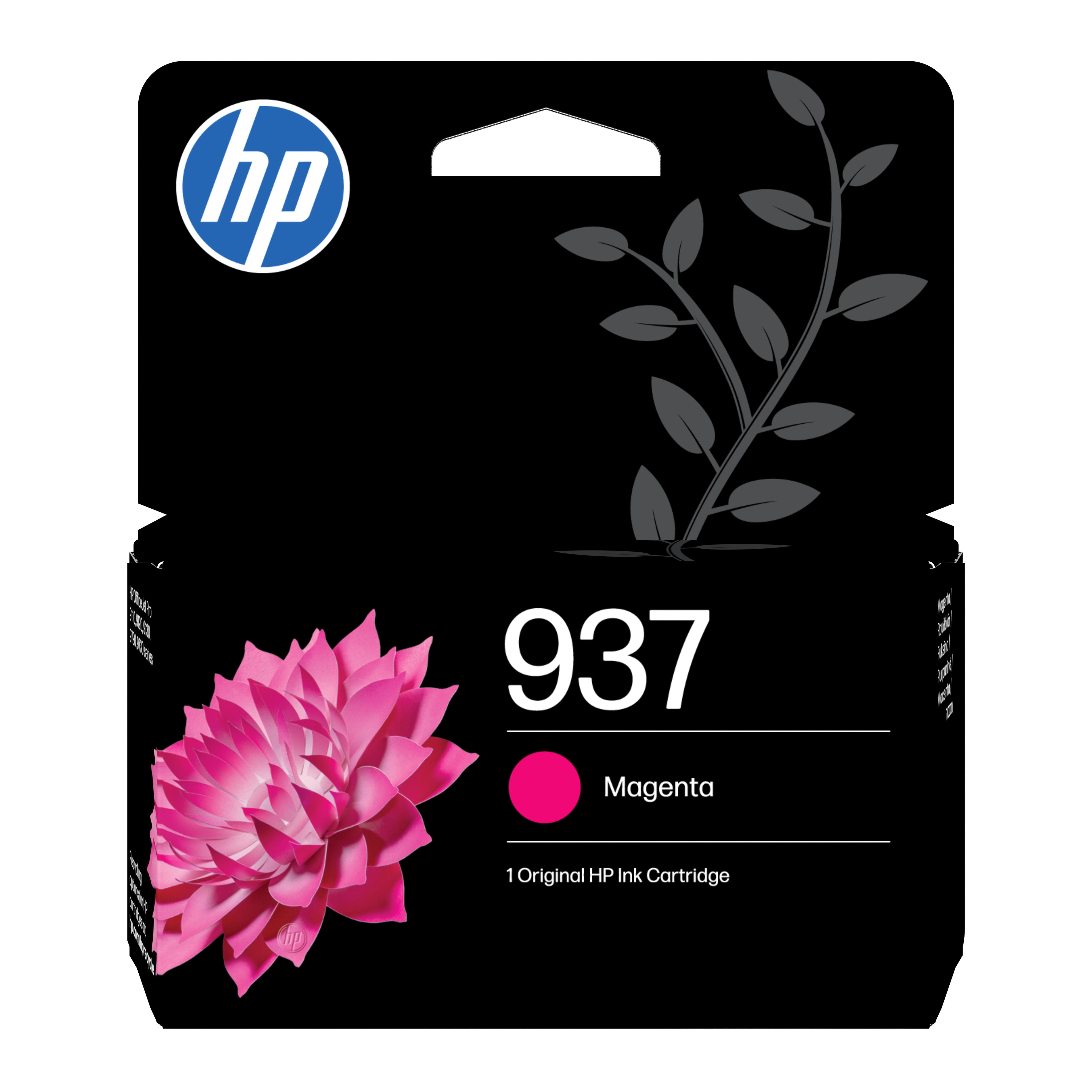 Hp Ink Magenta 937 - Officejet Pro 9110/9120/9130