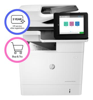 HP P LaserJet Enterprise MFP M636fh - Multifunction printer - B/W - laser - 216 x 864 mm (original) - A4/Legal (media) - up to 71 ppm (copying) - up to 71 ppm (printing) - 650 sheets - 33.6 Kbps - USB 2. (7PT00A#B19)