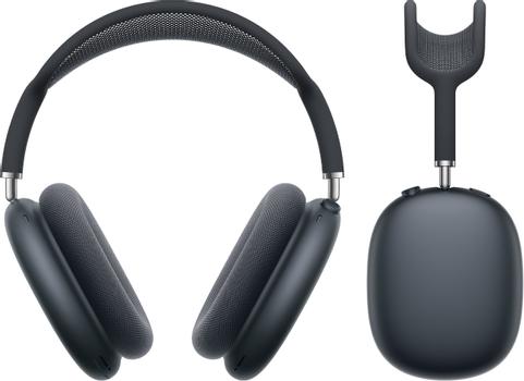APPLE AirPods Max - 2nd generation - headphones with mic - full size - Bluetooth - wireless - active noise cancelling - midnight (MWW43ZM/A)