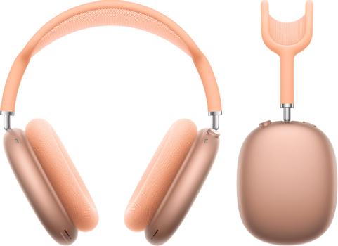 APPLE AirPods Max - 2nd generation - headphones with mic - full size - Bluetooth - wireless - active noise cancelling - orange (MWW73ZM/A)