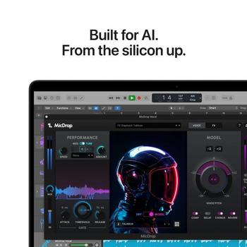 MacBook Pro 14 M5 (2025) 1TB (stellarsvart) 10-kjerners M5 CPU, 32 GB, 1 TB SSD, 10-kjerners GPU (Z1KK-M-MDE34H/A)