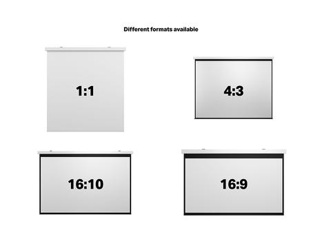 MULTIBRACKETS M 16:10 Motorized Projection Screen Deluxe 193.9x121.2 90" (7350022735583)